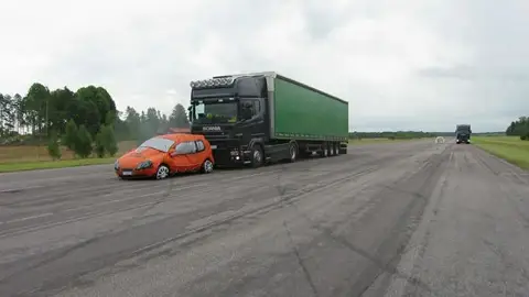 Scania開發緊急煞車系統